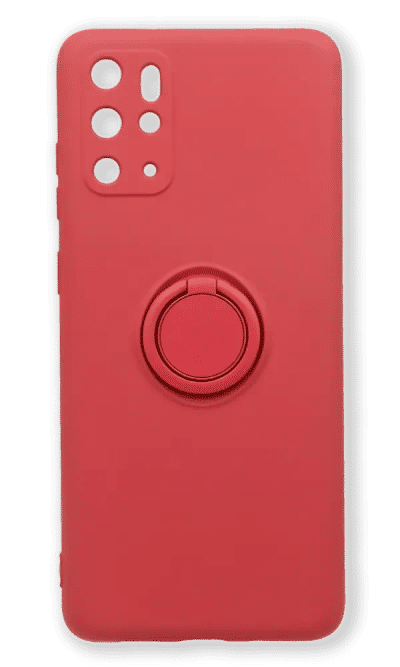 Silicone case Slim + Ring Holder Samsung S20 Plus SM-G985F Rose Red