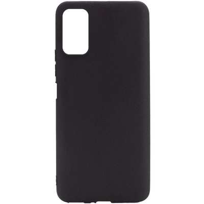 Silicone Slim Cam case for Samsung A23 SM-A235F Black