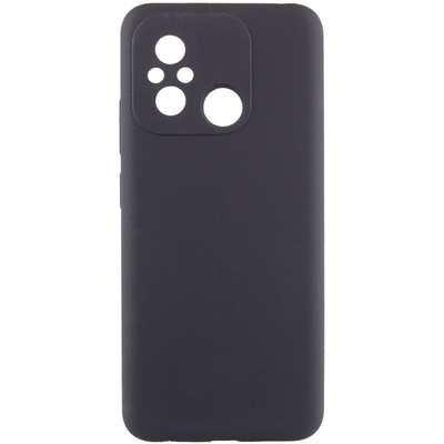 Чохол Silicone Cover для Xiaomi Redmi 12С / 11A Black