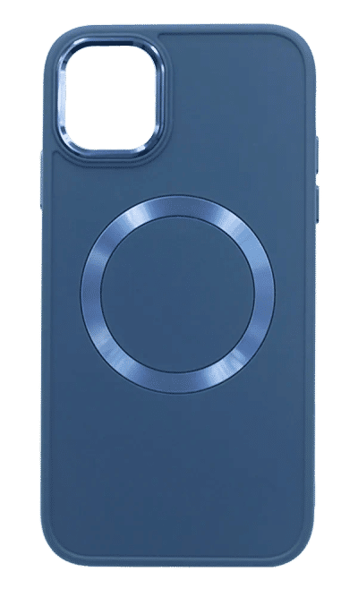 Bonbon Metal Buttons Ring cover for iPhone 14 Pro Max Blue