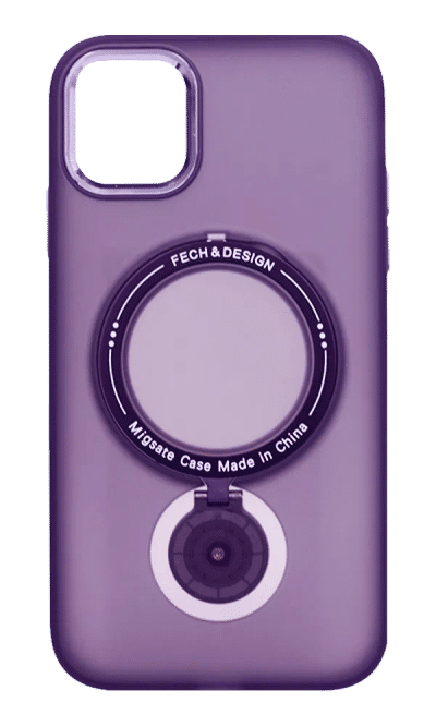 Чохол-накладка Fech Ring Stand для iPhone 11 Violet