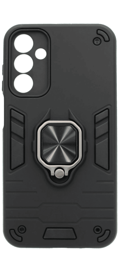 Cover Hybrid + RingHolder for Samsung A15 SM-A155F Black