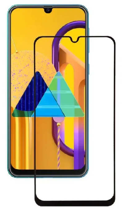 Захисне скло 6D Samsung A41 SMA415F Black М.У.