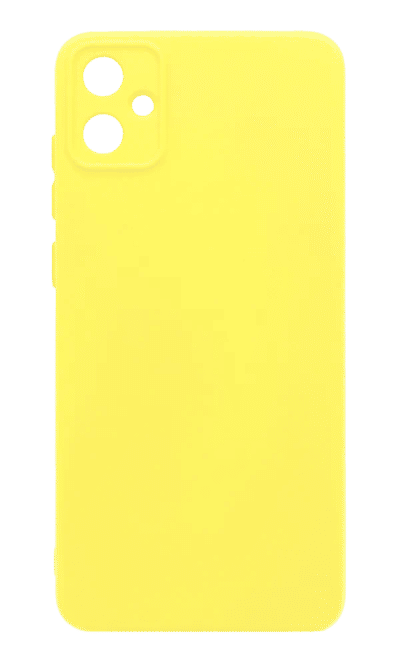 Molan Silicone case for Samsung A05 SM-A055F Yellow