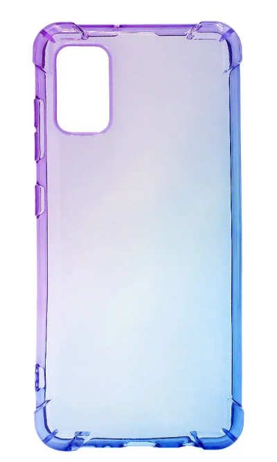 Silicone Case for Touch Border Gradient Samsung A41 SM-A415F Violet / Blue