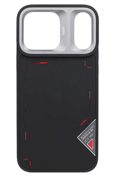 Kajsa Matrix MagSafe B-ring case for iPhone 17 Pro Max Black 3MS-MATX-I17P6.9-BK-O