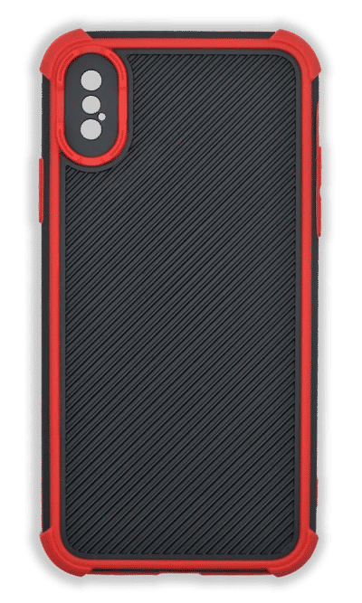 Чохол-накладка Carbon Magic Eye для iPhone X / XS Red