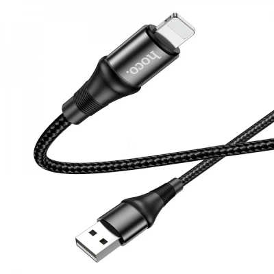 Cable 1m Hoco X50 Excellent Lightning Black