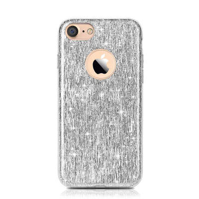 Silicone Mooke Star Rain for iPhone 8/7 Silver