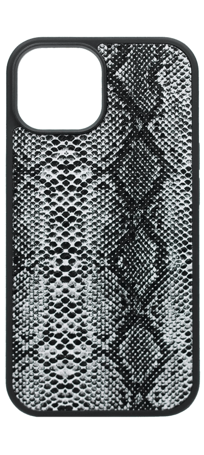 Чохол-накладка Snake Print для iPhone 16 Pro Black/White