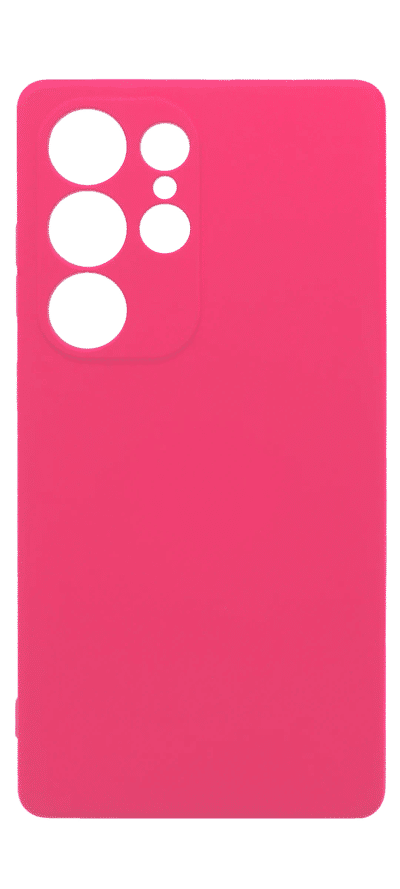 Molan Silicone Case for Samsung S25 Ultra Magenta