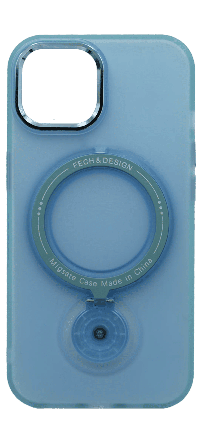 Чохол-накладка Fech Ring Stand для iPhone 15 Blue