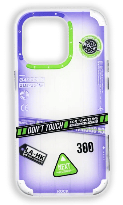 Rock InShare Travel cover for iPhone 14 Pro Violet