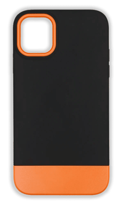 Чохол-накладка Bichromatic для iPhone 11 Black/Orange