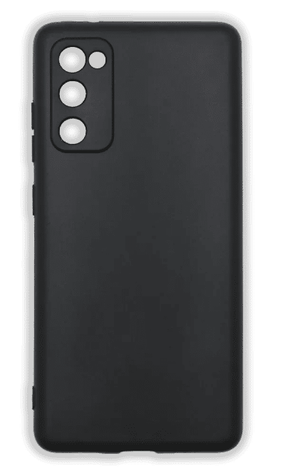 Silicone Slim Cam Case for Samsung S20 FE SM-G780F Black