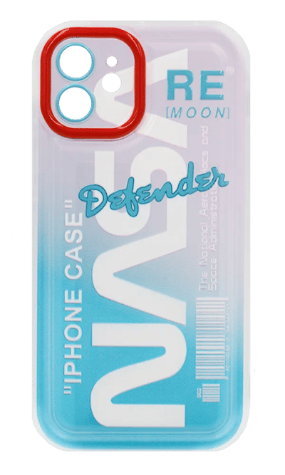 Чохол силіконовий Print NASA logo для iPhone 11