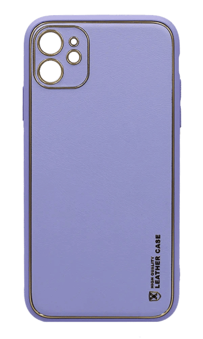 Чохол-накладка HQ Leather Case для iPhone 11 Lilac