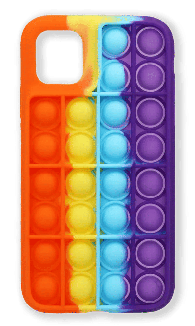 Чохол силіконовий 3D Pop It для iPhone 11 Orange