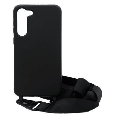 Silicone cover Molan Silicone Strap for Samsung S23 Plus SM-G916B Black