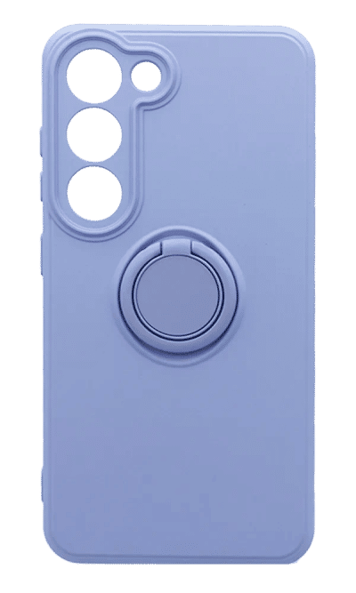 Cover silicone Matte Color Buttons + RingHolder Samsung S23 SM-G911B Lilac