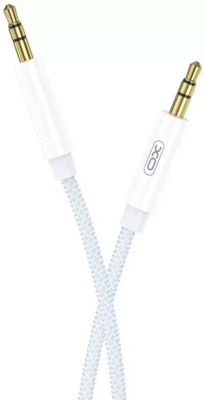 Кабель AUX Male 3.5mm to Male 3.5mm 1м XO R211C Black
