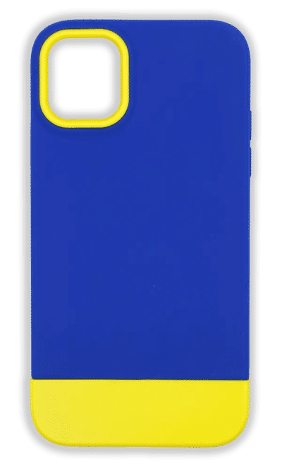 Чохол-накладка Bichromatic для iPhone 11 Blue/Yellow