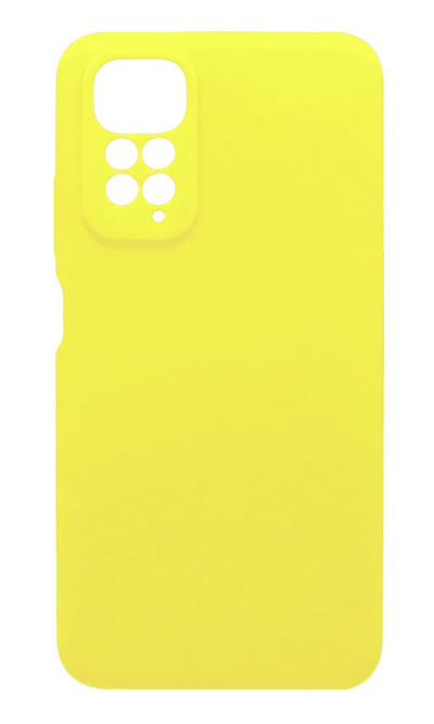 Molan Silicone case for Xiaomi Redmi Note 11 Pro 4G/5G/Note 11E Pro/ 12 Pro 4G Yellow