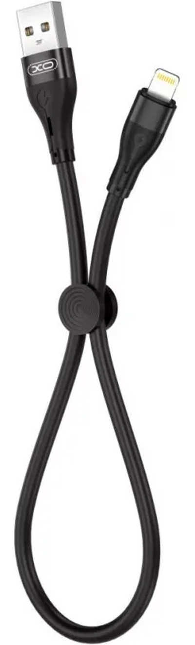 Кабель 0,25м XO NB179 Lightning Black