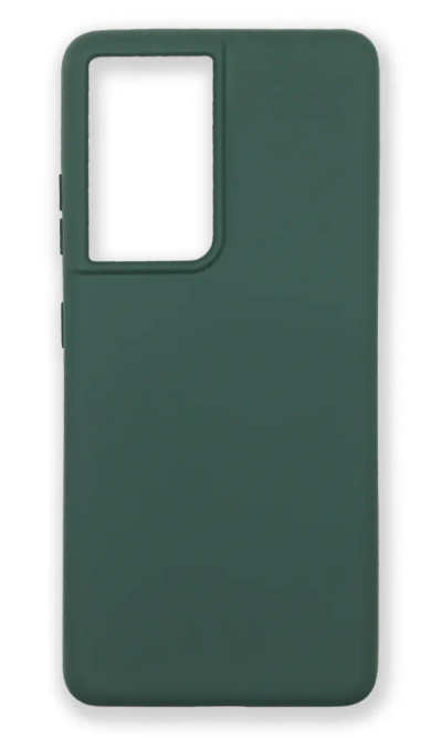 Silicone case Molan Silicone for Samsung S21 Ultra SM-G998B Green