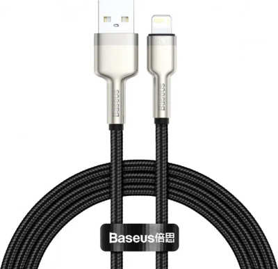 Cable 0.25m Baseus Cafule Cable Lightning Meta Black