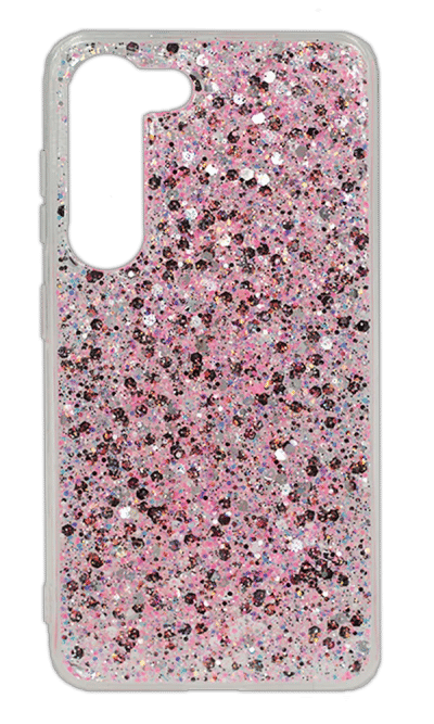 Чохол силіконовий Smoll Full Glitter Samsung S23 Plus Pink