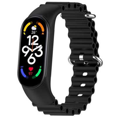 Ремінець Xiaomi Mi Band Tube 3/4/5/6/7 Black