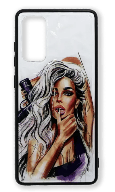 Чохол-накладка Prizm Print для Samsung S22 SM-S901B Girl Purple