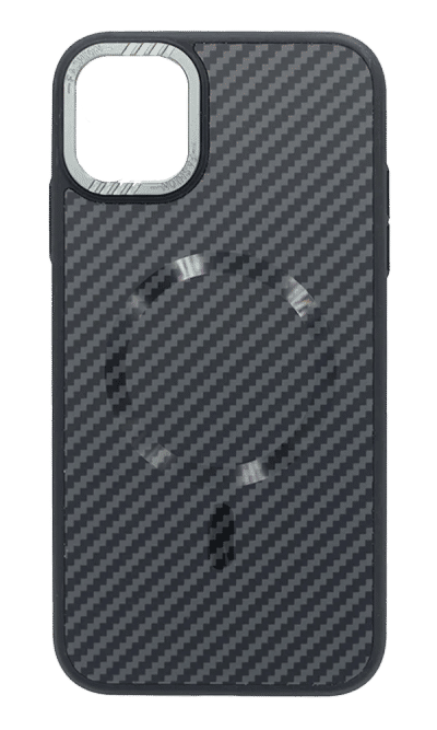 Чохол-накладка Carbon With Magsafe для iPhone 15 Black