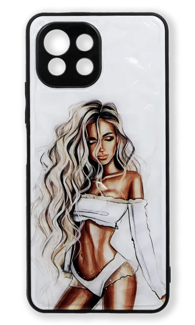 Чохол-накладка Prizm Print для Xiaomi Mi 11 Lite Girl White