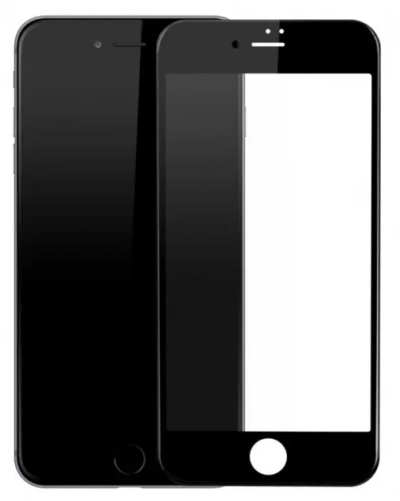 Safety glass 2.5D Full Cover for iPhone SE2 / 8/7 Black (teh.pak)