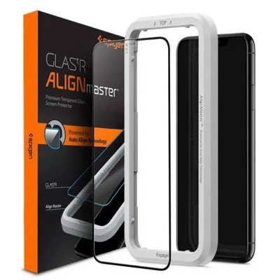 Захисне скло Spigen Alm Glas.TR for iPhone 11 Privacy