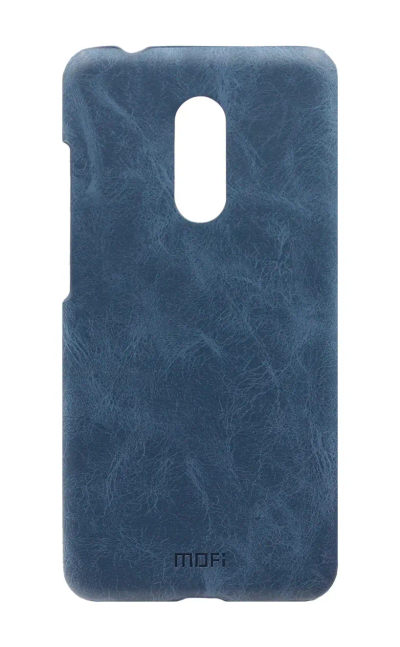 Cover-plate Mofi Leather for Xiaomi Redmi 5 Dark Blue