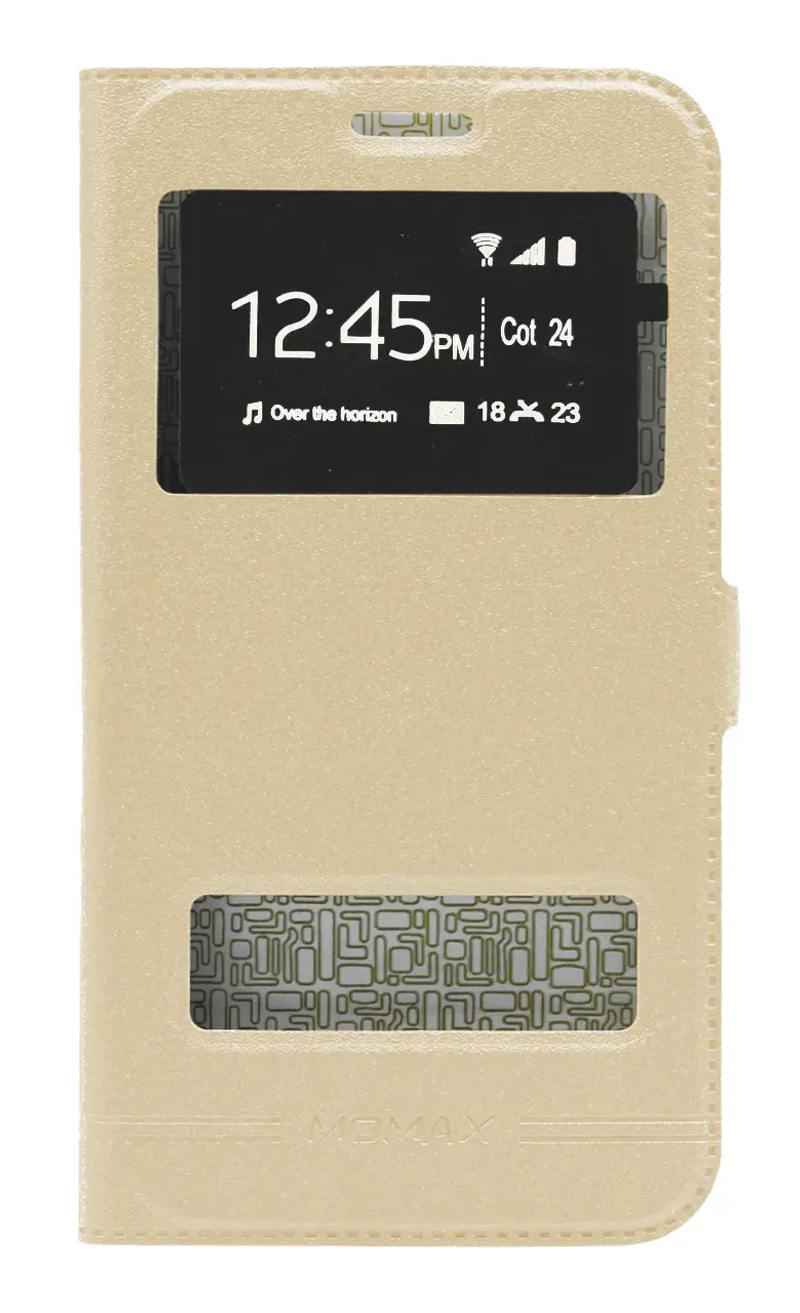 Чохол-книжка Momax S View для Meizu M6 Gold