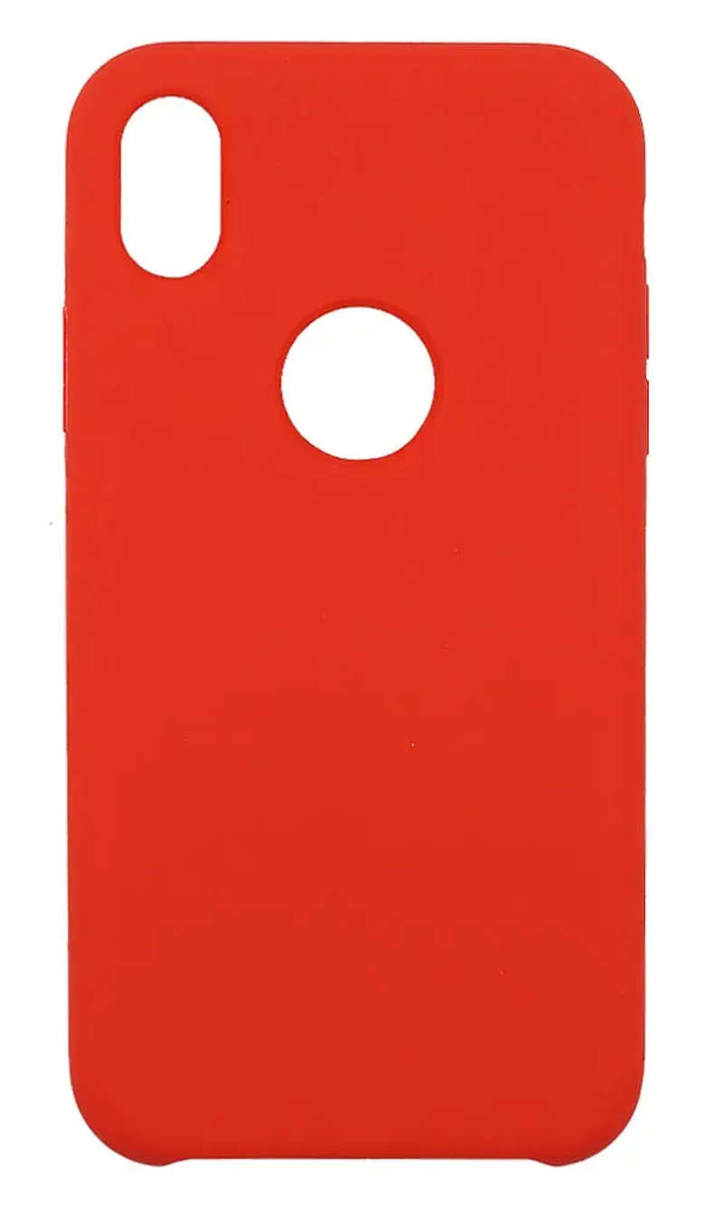 Чохол-накладка App Soft Logo для iPhone X / XS Red