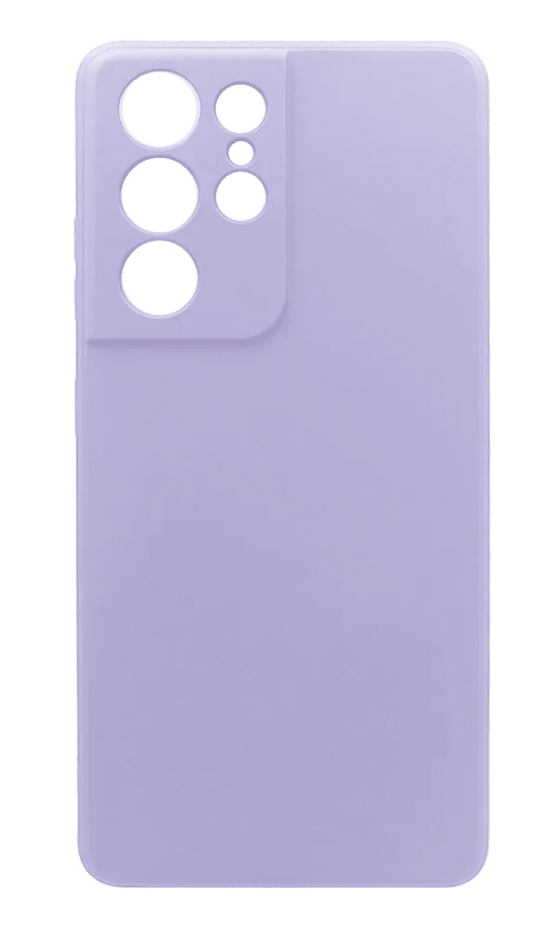 Чохол Molan Silicone для Samsung S21 Ultra SM-G998B Lilac