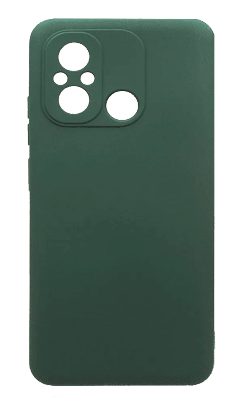 Чохол Molan Silicone для Xiaomi Redmi 12C Green