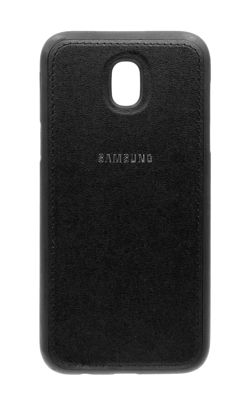 Silicone + Eco Leather Samsung for Samsung 2017 J5 SM-J530F Black