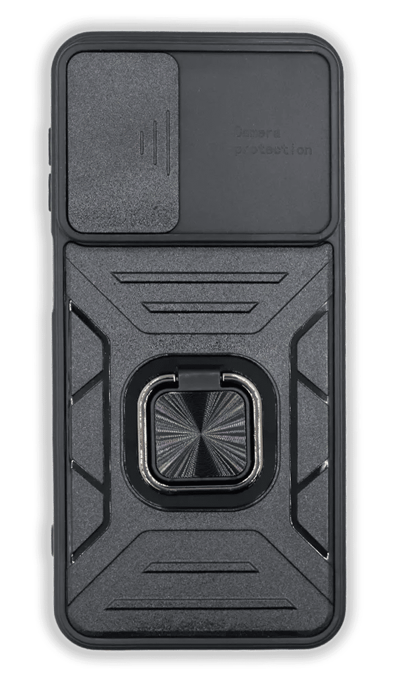Чохол-накладка Hybrid CamOff+ Flash Ring для Samsung A23 SM-A235F Black
