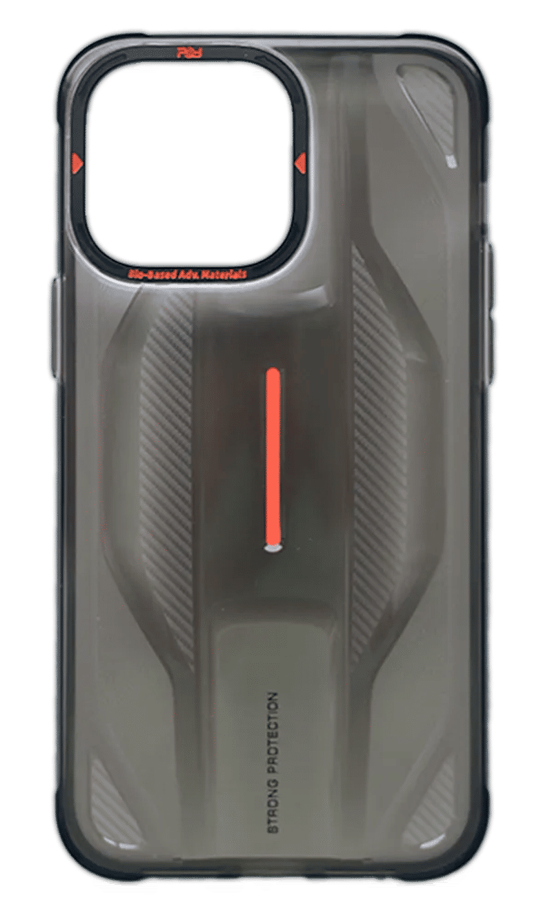 Чохол силіконовий PQY Strong Protection для iPhone 14 Pro Black