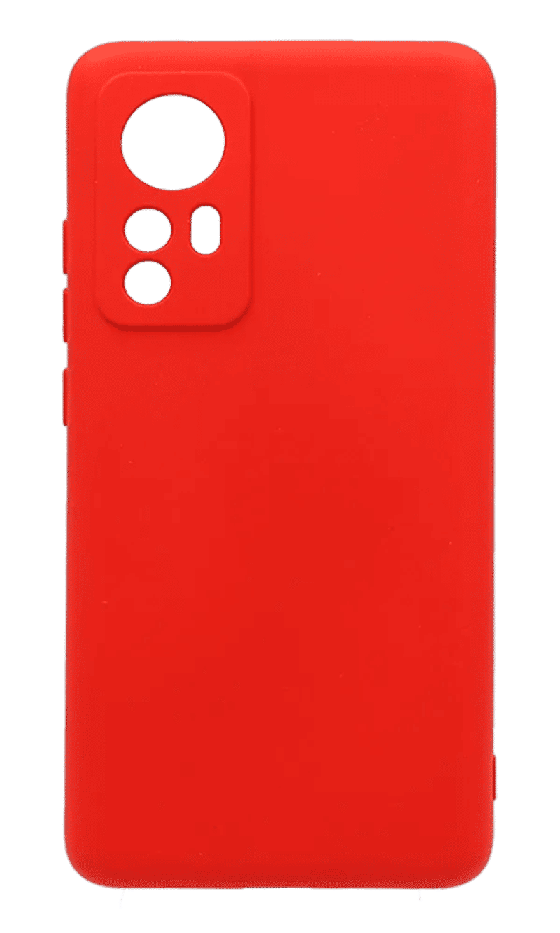 Чохол Molan Silicone для Xiaomi 12 Red