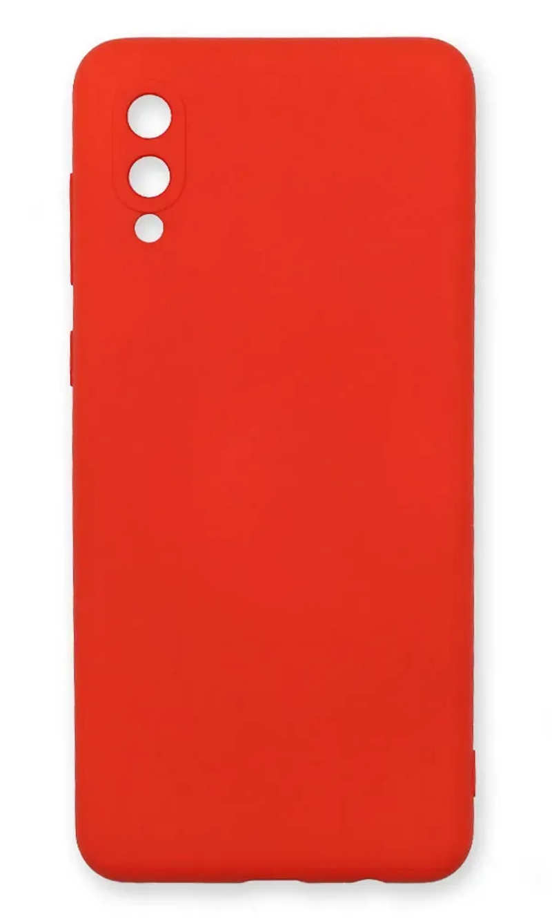Чохол Molan Silicone для Samsung A02 SM-A022G Red