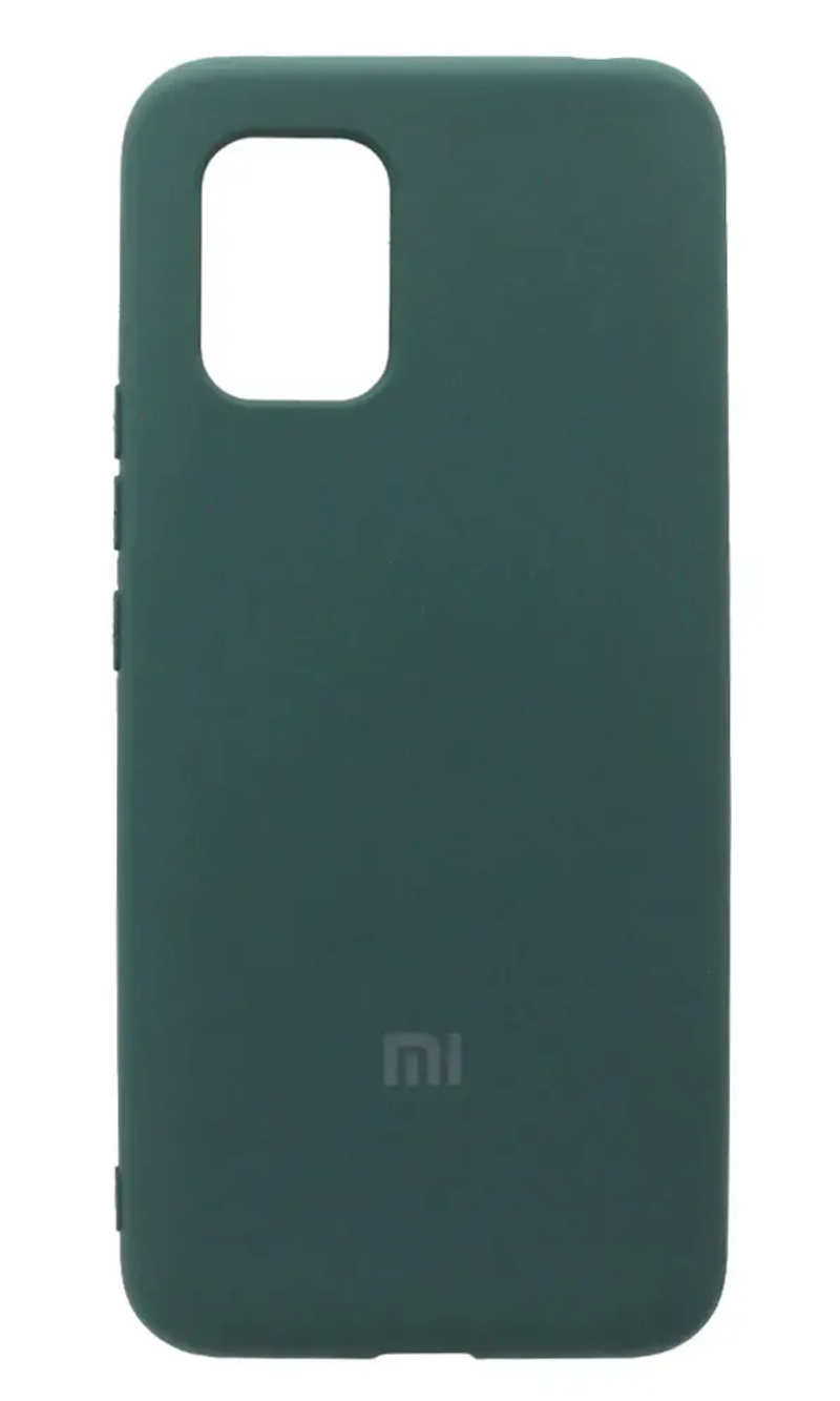 Чохол силіконовий Silicone Cover для Xiaomi Mi 10 Lite Dark Green