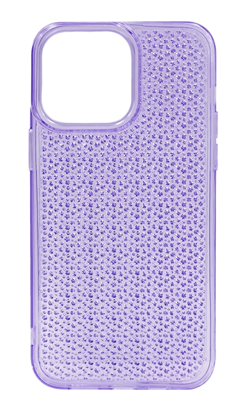 Чохол силіконовий WS Shine для iPhone 14 Pro Max Purple