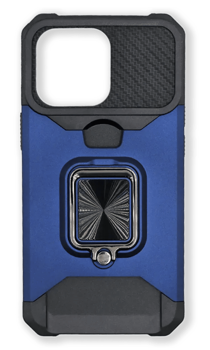 Чохол-накладка Prime Protective Ring для iPhone 13 Pro Black/Blue